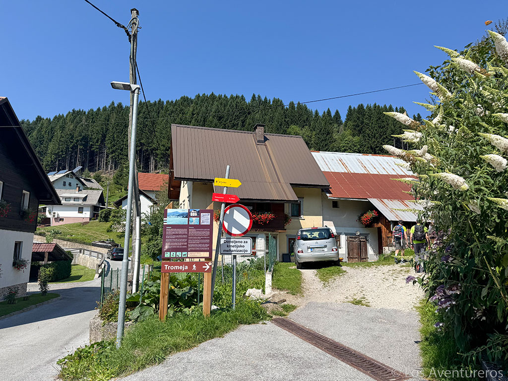 Inizio sentiero Forno